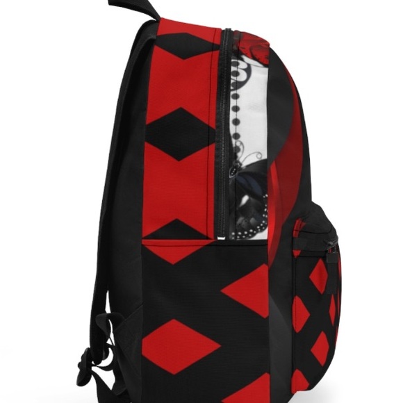 Red Diamond Elegance Backpack - Picture 2 of 2